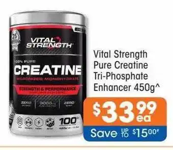 Good Price Pharmacy Vital strenght pure creatine tri-phosphate enhanceer offer