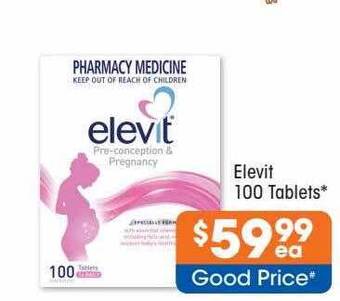 Elevit 100 tablets