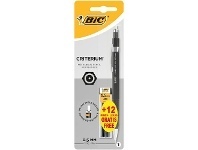 Officeworks BIC Criterium Mechanical Pencil With 0.5mm Leads Black offer