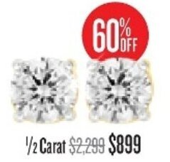 Shiels 1/2 Carat Earrings offer