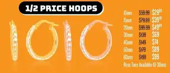 Shiels 10mm Rose Tone Earrings offer