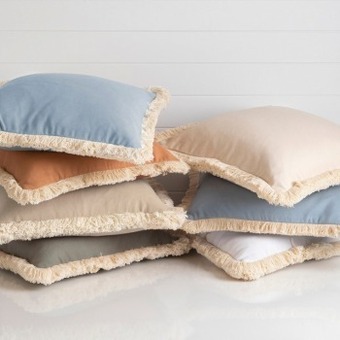 Pillow Talk Chester feather square cushion by m.u.s.e. offer