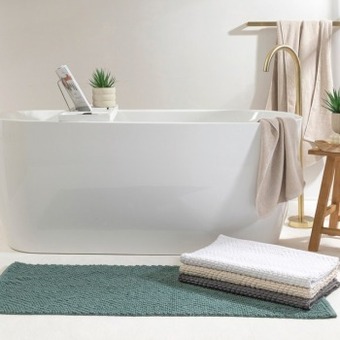 Pillow Talk Lomond bath runner by habitat offer