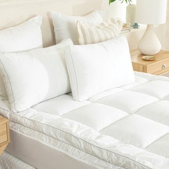 Pillow Talk Hotel & home superior 1850gsm mattress topper by hilton offer