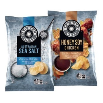 IGA Red rock deli chips 150-165g selected varieties offer