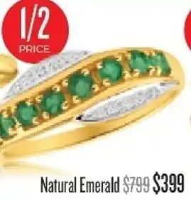 Natural Emerald Ring