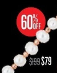 Shiels Pearl Bracelet offer