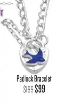 Shiels Padlock Bracelet offer