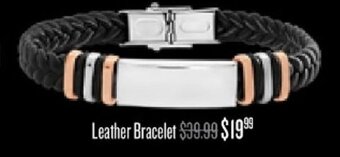 Shiels Leather Bracelet offer