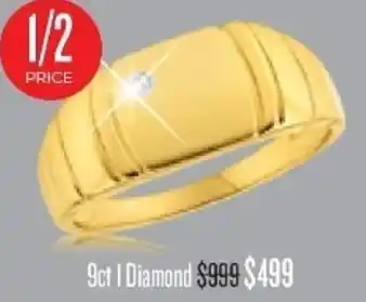Shiels 9ct l Diamond Ring offer