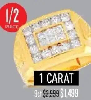 Shiels 1 Carat 9ct Ring offer