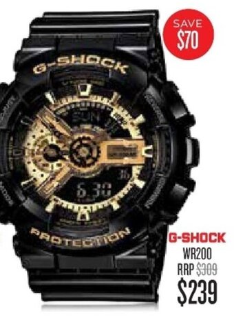 Shiels G-Shock WR200 RRP Watch offer