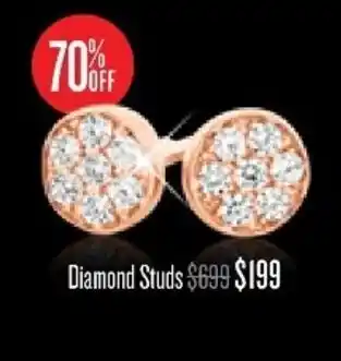Shiels Diamond Studs Earrings offer