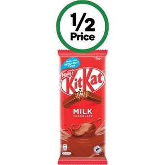 Woolworths Nestle blocks 118-200g offer