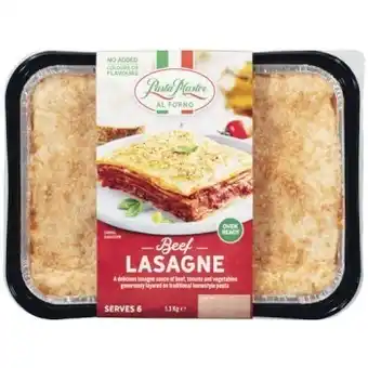 Woolworths Pasta master family meals 1.2-1.3 kg varieties – from the deli offer