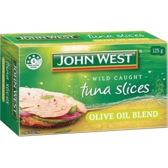 Woolworths John west tuna slices 125g offer