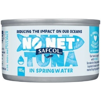 Woolworths Safcol no nets tuna 185g offer