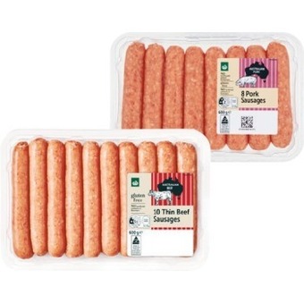 Woolworths Woolworths beef, pork or chicken sausage varieties 600g offer