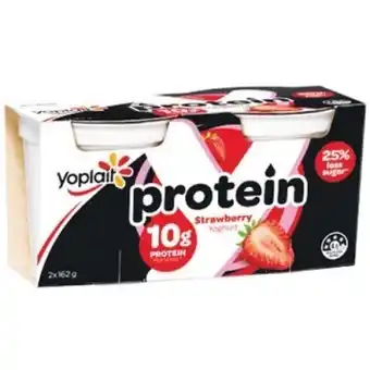 Woolworths New yoplait protein yoghurt pk 2 – from the fridge offer