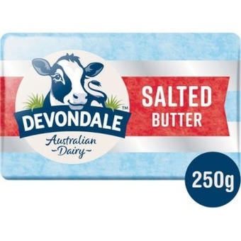 Woolworths Devondale butter 250g offer
