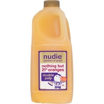 Woolworths Nudie gold juice 2 litre offer