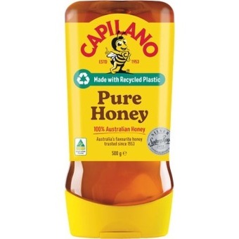Woolworths Capilano honey upside down 500g offer