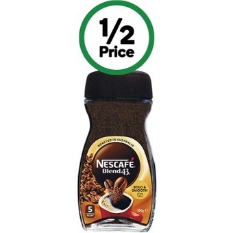 Woolworths Nescafe coffee 150g offer