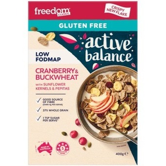 Woolworths Freedom foods active balance cereal 400-500g – from the health food aisle offer