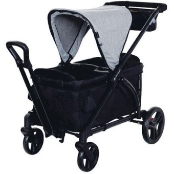 Baby trend expedition 2 in 1 stroller wagon evening grey