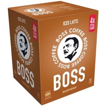 Woolworths Boss iced coffee 4 x 237ml offer