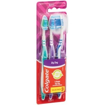 Coles Colgate zig zag flex toothbrush 3 pack offer