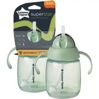 Coles Tommee tippee superstar weighted straw cup 6m+ 300ml offer