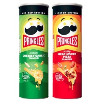 Coles Pringles potato crisps 118g-134g offer