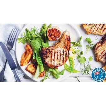 Coles Coles australian pork loin chops small tray offer
