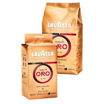 Coles Lavazza qualita oro coffee beans or ground 1kg offer