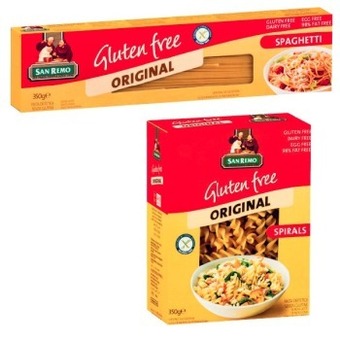 Coles San remo gluten free, spelt, pulse, fibre or protein pasta 200g-350g offer