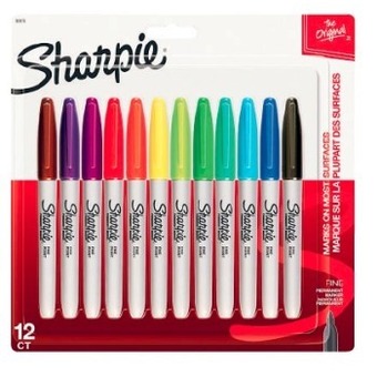 Coles Sharpie fine assorted markers 12 pack offer