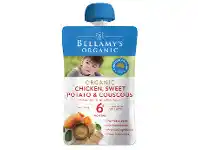 Cincotta Chemist Bellamy's Organic Chicken, Sweet Potato & Couscous 120g offer