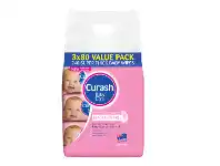 Cincotta Chemist Curash Babycare Fragrance Free Baby Wipes 240 Pack offer