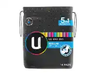 Cincotta Chemist U by Kotex Ultrathins Pads Regular with Wings 14 Pack offer