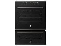 Retravision Electrolux 60cm Built-in Pyrolytic Double Oven with Steam offer