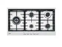 Designer Appliances AEG 90cm Ceramic Glass Gas Cooktop - Stainless Steel offer