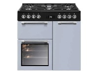 Designer Appliances Beko 90cm Dual Fuel Freestanding Heritage Cooker - Blue offer