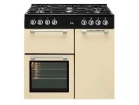 Designer Appliances Beko 90cm Dual Fuel Freestanding Heritage Cooker - Cream offer