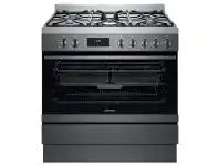 Designer Appliances Westinghouse 90cm Dual Fuel Pyrolytic Self-Cleaning Freestanding Cooker offer