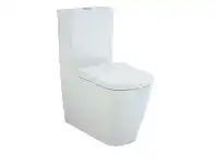 Caroma Luna Square CleanFlush® Back to Wall Toilet Suite