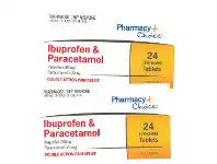 Pharmacy Choice Ibuprofen & Paracetamol 24 Tablets