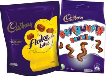 IGA Cadbury or Europe Bite Size Bag 110-150g Selected Varieties offer