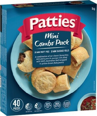 IGA Patties Mini Combo 40 Pack offer
