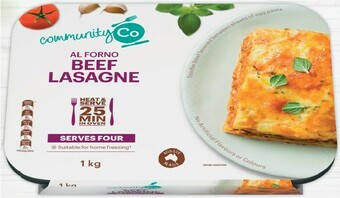 IGA Community Co Italian Ready Meals 1-1.2kg Selected Varieties offer